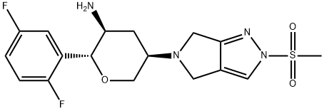 Omarigliptin (MK-3102) Structure