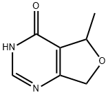 5-METHYL-5,7-DIHYDROFURO[3,4-D]PYRIMIDIN-4(3H)-ONE Structure