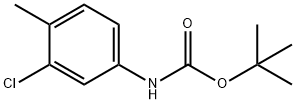 (3-Chloro-4-methyl-phenyl)-carbamic acid tert-butyl ester 구조식 이미지