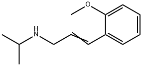 [(2E)-3-(2-methoxyphenyl)prop-2-en-1-yl](propan-2-yl)amine 구조식 이미지