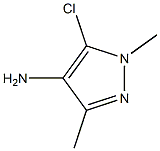 5-chloro-1,3-dimethylpyrazol-4-amine Structure