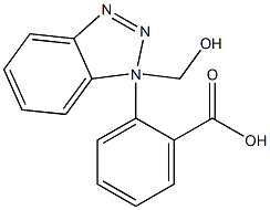 1H-1,2,3-Benzotriazol-1-ylmethyl benzoate Structure