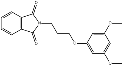 2-(3-(3,5-Dimethoxyphenoxy)Propyl)Isoindoline-1,3-Dione Structure