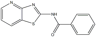 N-(Thiazolo[4,5-b]pyridin-2-yl)benzamide 구조식 이미지
