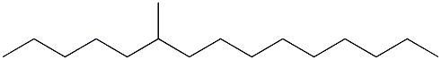 Pentadecane, 6-methyl- Structure