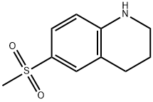 6-methanesulfonyl-1,2,3,4-tetrahydroquinoline Structure