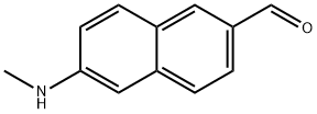 6-formyl-2-(N-methylamino)naphthalene 구조식 이미지