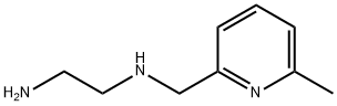 N1-[(6-methyl-2-pyridinyl)methyl]-1,2-Ethanediamine Structure