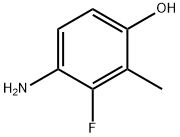 4-Amino-3-fluoro-2-methylphenol Structure