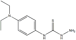 Hydrazinecarbothioamide,N-[4-(diethylamino)phenyl]- Structure