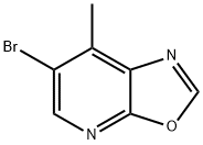 6-Bromo-7-methyl[1,3]oxazolo[5,4-b]pyridine Structure