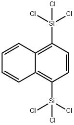 Silane, 1,4-naphthalenediylbis[trichloro- 구조식 이미지