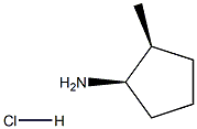 Cis-2-Methylcyclopentanamine Hydrochloride Structure