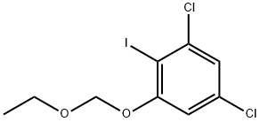 1,5-dichloro-3-(ethoxymethoxy)-2-iodobenzene Structure