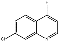 7-CHLORO-4-FLUOROQUINOLINE Structure