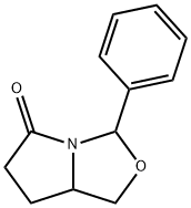 3H,5H-Pyrrolo[1,2-c]oxazol-5-one, tetrahydro-3-phenyl- Structure