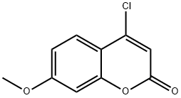 4-Chloro-7-methoxy-chromen-2-one 구조식 이미지