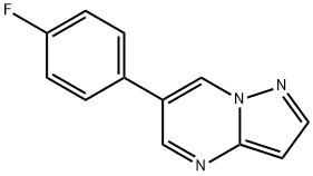 6-(4-Fluorophenyl)pyrazolo[1,5-a]pyrimidine Structure