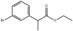 Ethyl 2-(3-bromophenyl)propanoate Structure