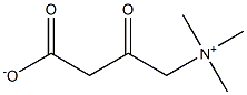 1-Propanaminium,3-carboxy-N,N,N-trimethyl-2-oxo-, inner salt Structure
