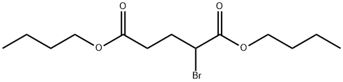 dibutyl 2-bromopentanedioate 구조식 이미지