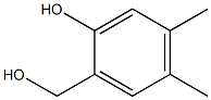 Benzenemethanol,2-hydroxy-4,5-dimethyl- 구조식 이미지