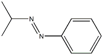 Diazene, (1-methylethyl)phenyl- Structure