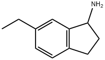 6-ETHYL-2,3-DIHYDRO-1H-INDEN-1-AMINE Structure