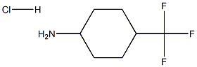 4-(TRIFLUOROMETHYL)CYCLOHEXANAMINE HCL 구조식 이미지