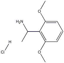 1-(2,6-DIMETHOXYPHENYL)ETHANAMINE HYDROCHLORIDE Structure