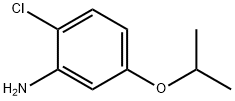 2-Chloro-5-isopropoxy-phenylamine 구조식 이미지