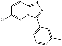 6-chloro-3-(3-methylphenyl)[1,2,4]triazolo[4,3-b]pyridazine 구조식 이미지