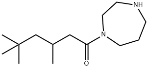 1-(1,4-diazepan-1-yl)-3,5,5-trimethylhexan-1-one Structure