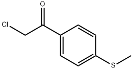 Ethanone, 2-chloro-1-[4-(methylthio)phenyl]- 구조식 이미지