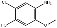 4-AMINO-2-CHLORO-5-METHOXYPHENOL Structure