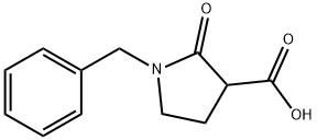 1-Benzyl-2-oxopyrrolidine-3-carboxylic acid 구조식 이미지