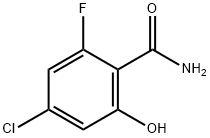 4-Chloro-2-fluoro-6-hydroxybenzamide Structure