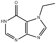 7-Ethyl-1,7-dihydro-6H-purin-6-one Structure