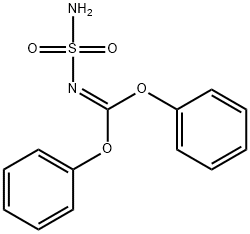 diphenyl N-sulfamoylcarbonimidate Structure