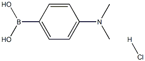 4-(Dimethylamino)phenylboronic acid hydrochloride Structure