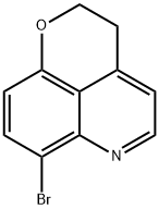 7-Bromo-2,3-dihydropyrano[4,3,2-de]quinoline Structure