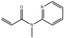 N-methyl-N-(2-pyridyl)acrylamide Structure
