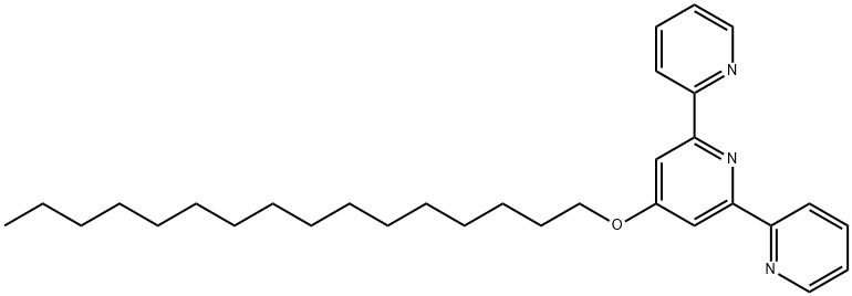4-(hexadecyloxy)-6-(pyridin-2-yl)-2,2-bipyridine 구조식 이미지