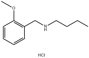 butyl[(2-methoxyphenyl)methyl]amine hydrochloride Structure