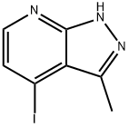 4-Iodo-3-methyl-1H-pyrazolo[3,4-b]pyridine 구조식 이미지