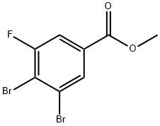 Methyl 3,4-dibromo-5-fluorobenzoate Structure