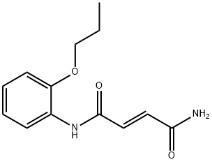 N1-(2-propoxyphenyl)fumaramide Structure