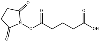 5-(2,5-dioxopyrrolidin-1-yl)oxy-5-oxopentanoic acid Structure