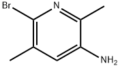 3-Amino-6-bromo-2,5-dimethylpyridine Structure