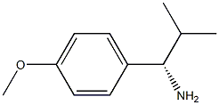 (1S)-1-(4-METHOXYPHENYL)-2-METHYLPROPAN-1-AMINE Structure